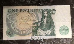 Bank Of England Queen Elizabeth One Pound Note