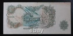 Bank of England £1 Hollom A93W 000001