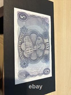 Bank of England Note Banknote B297. Hollom £5 note 1963. K59 045266 (14971)