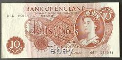 Bank of England. Ten Shillings. B311. Fforde. M56 250681. First Run Fine. (BN68)