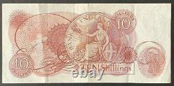 Bank of England. Ten Shillings. B311. Fforde. M56 250681. First Run Fine. (BN68)