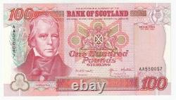 Bank of Scotland £100 Banknote (1999) BYB ref SC176c UNC