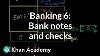 Banking 6 Bank Notes And Checks