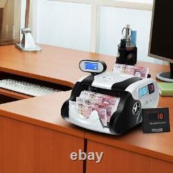 Banknote Counter with Automatic UV/MG Counterfeit Detection