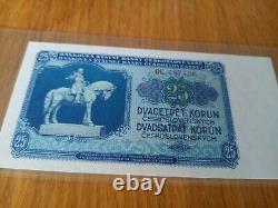 Banknote set, Sammlung Tschechoslowakei Korun, rare, Kronen, Böhmen und Mähren