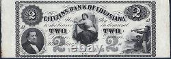 CITIZENS BANK of LOUISIANANew Orleans1/2 Sheet$1 & $2ca 1860CUABNCCrisp