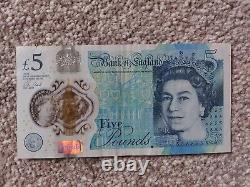 Collectable Five pounds note with Holy serial number 786