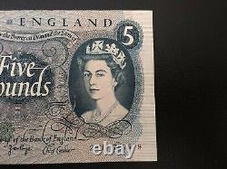England Banknotes Five Pounds J B Page Last £5 B324 Rare
