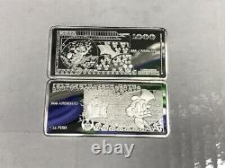 Extremely Rare! Walt Disney Scrooge McDuck Silver Coin And Banknote LE 150 Set