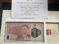 First Polymer £50 Banknote DateStamp Issue. Westminster Collection. June 2021