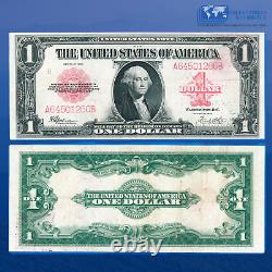 Fr. 40 1923 $1 One Dollar Bill Legal Tender Note, Speelman/White, VF+ #01260