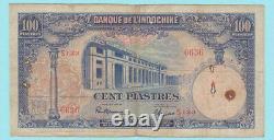 French Indochina 100 Piastres Banknote 1946, P-79a