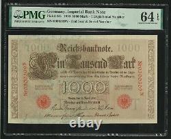 Germany 100 Mark 1910 PMG Choice UNC 64 EPQ