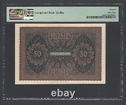 Germany- Imperial Bank 50 Mark 1919 P66 Uncirculated Grade 66