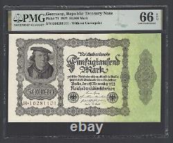 Germany- Republic Banknote 50000 Mark 1922 P79 Uncirculated Grade 66