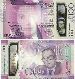 Gibraltar- 2017 £100 Banknote (UNC)
