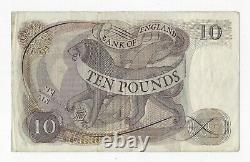 Hollom Lion & Key £10 Ten Pound Banknote A01 First Prefix (1964) GVF B299