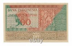 Indonesia 500 Rupiah 1952 P. 47 EF Note