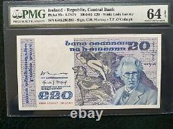 Ireland UNC B Series Banknote Set PMG