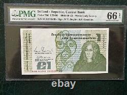 Ireland UNC B Series Banknote Set PMG