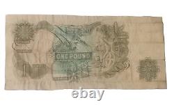 J. S. F Forde £1 S66c Very Rare Prefix First Series Qeii Bank Of England B320