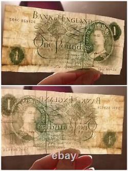 J. S. F Forde £1 S66c Very Rare Prefix First Series Qeii Bank Of England B320