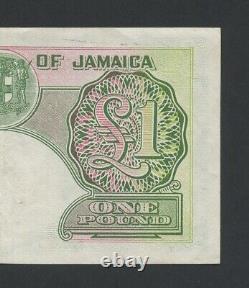 JAMAICA £1 note 1950 KGVI Krause 41b Very Fine Banknotes