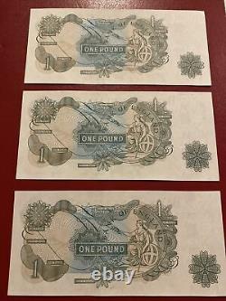 Joblot Pristine Condition Bank of england one pound notes