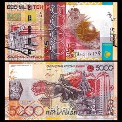 Kazakhstan 5000 Tenge, 2006, P-32b, Banknotes, UNC