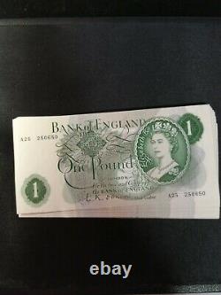 L. K. O. Brien £1 consecutive notes x 44