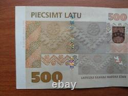 Latvia 500 latu P58 banknote 2008