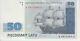 Latvia Banknote P46 50 Lati 1992, UNC