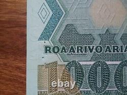 Madagascar Banknote RARE 10000Francs =2000Ariary ND(1983-87) AU P. 70a