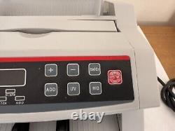 Money Bill Cash Counter Bank Currency Counting Machine UV & MG Counterfeit