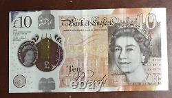 New 10 pound note Jane Austen with misprint error rare