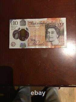 New 10 pound note Jane Austen with misprint error rare