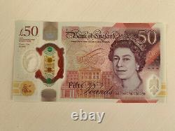 New £50 Pound Note AA05 044480 Bank Of England New Polymer