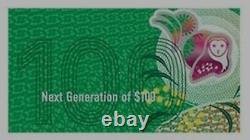 Next Gen. RBA $100 Dollar UNC Polymer Bank Note + Commemorative Folder 2020
