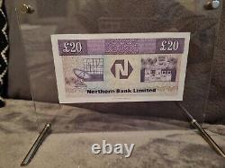 Northern Bank 20 Note 1993 Ferguson Tractor Note Framed