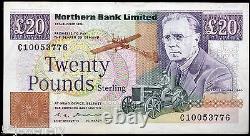 Northern bank ltd Belfast £20 Twenty Banknote Ferguson Tractor 1988 to 1996