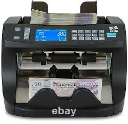 Note Counter Machine Money Currency Banknote Cash Counting Fake Detector ZZap