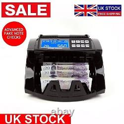 Note Counter Machine Money Currency Gbp Banknote Counting Detector Cash Bill