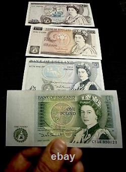 Old 20/10/5/1/ Pound Note. Bank Of England/ Excellent Condition/ GENUINE