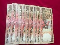 Old indian bank note 1000 rs(2006 to2015) 10