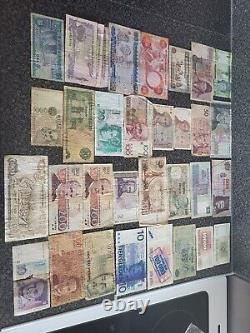 Old world bank notes