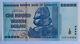 One Hundred Trillion Dollars Zimbabwe 2008, UNC