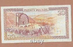 P43b N/D ISLE OF MAN £20 BANKNOTE SIGNATURE 6 IN EXTREMELY FINE CONDITION