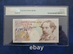 PMG 67 Graded Bank of England Note. £10 Kenfield B366 True First A01 000053. UNC