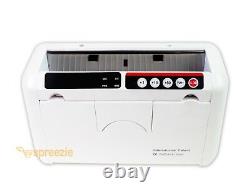 Portable Bill Counter Money Counting Machine Cash Currency Banknote UV / MG