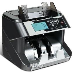 Professional Money Bill Note Counter Fast Currency Cash Counting Machine Bank UK